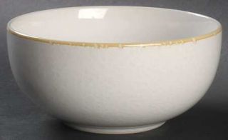 Dansk Bianco Soup/Cereal Bowl, Fine China Dinnerware   All Pearl White,Yellow/Ta