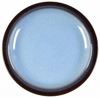 Denby Langley Corfu Blue & Rust 12 Chop Plate/Round Platter, Fine China Dinnerw