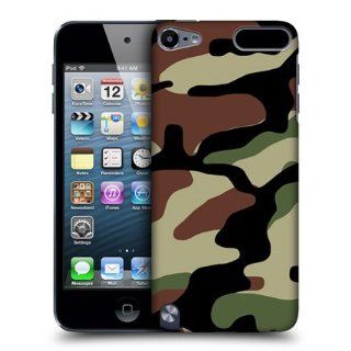 Head Case Designs Dark Brown Camouflage Back Case Cover for Apple iPod Touch 5G 5th Gen   Players & Accessories