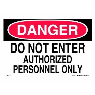 Brady SP436D Prinzing Danger Do Not Enter (1 Each) Industrial Lockout Tagout Devices