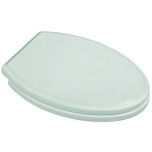 Porcher Elongated Closed Front Toilet Seat with Standard Polished Chrome Hinges in Spring DISCONTINUED 70020 00.227