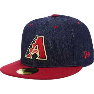 Arizona Diamondbacks New Era MLB Team Color Denim 59FIFTY Cap
