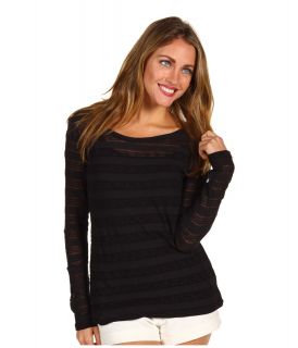 BB Dakota Selia Womens Long Sleeve Pullover (Black)