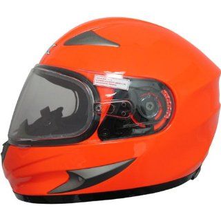 AFX Solid Adult FX 90 Winter Sport Snowmobile Helmet   Safety Orange / Small Automotive