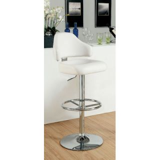 Hokku Designs Ruperte 25.25 Adjustable Swivel Bar Stool IDF BR6882BK / IDF B