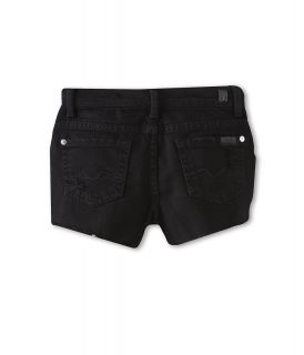 7 For All Mankind Kids Short in Black Out Girls Shorts (Black)