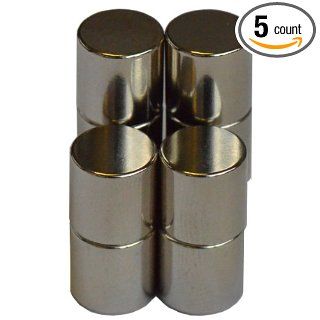 0.393"x0.393" Rod Cylinder Disc Magnets Crafts Hobbies Neodymium Rare Earth (pack of 5) Industrial Rare Earth Magnets