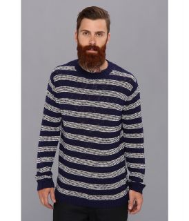 Gant Rugger The Slubber Sweater Mens Clothing (Navy)