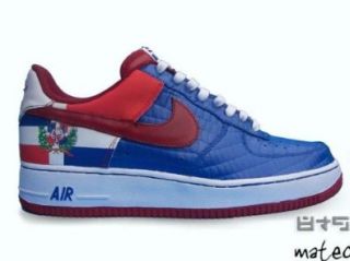 Dominican Nike Air Force One 8&9 Exclusive D.R. Dominican Republic Custom Sneaker by Eight & Nine Designs Mateo Shoes