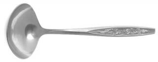 Ekco Silver Rose Cotillion (Stainless) Gravy Ladle, Solid Piece   Stainless, Ete