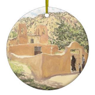 Oferta Para San Esquipula by Walter Ufer Christmas Tree Ornament