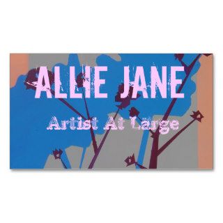 alliesFlowers 027, Allie Jane, Artist At Large,Business Card Templates