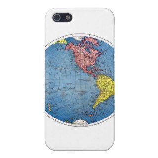 iPhone 4   Vintage map of the Western Hemisphere Covers For iPhone 5