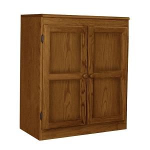 Concepts In Wood Multi Use Dry Oak Finish Storage Pantry KT613C 3036 D