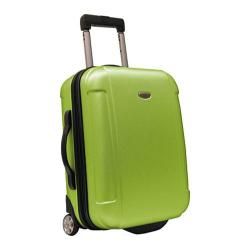 Traveler's Choice Freedom 21in Lightweight Hard Shell Wheeled Uprigh Apple Green Traveler's Choice Under 24" Uprights