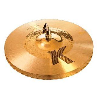 Zildjian K Custom 14.25" Hybrid Hi Hat Cymbals Musical Instruments