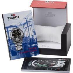 Tissot Men's 'T Sport PRS 200' Blue Dial Chronograph Watch Tissot Men's Tissot Watches