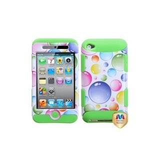 MYBAT Bubbles/ Green TUFF Case for Apple iPod touch Generation 4 Eforcity Cases & Holders