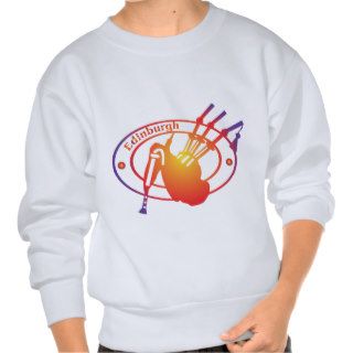Bagpipe Pipes Piper Musical Instrument Pull Over Sweatshirt