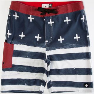 Patriot Mens Boardshorts White In Sizes 28, 32, 33, 34, 31, 36, 30, 38 Fo