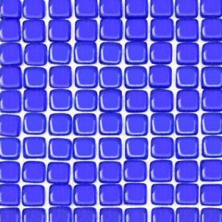 Solistone Pillow Glass Lolite 12 in. x 12 in. Accent Glass Mosaic Wall Tile (10 Sq. ft./Case)   DISCONTINUED 9027