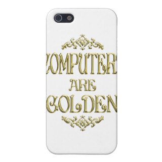 COMPUTERS are Golden iPhone 5 Cases