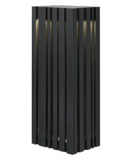 LBL Lighting LW641BLLEDW Outdoor Wall Lights with Shades, Black   Wall Porch Lights  