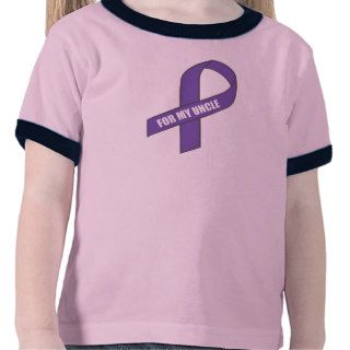 For My Uncle (Purple Ribbon) Shirt