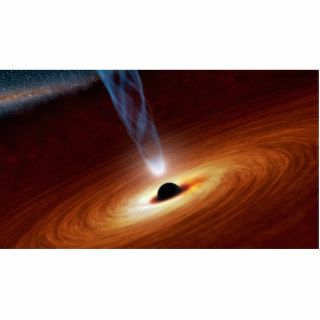 Black Hole Astronomy Space Art Photo Cutouts