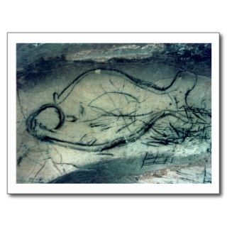 Marine figure, Palaeolithic Period (c.40000 12000 Postcard