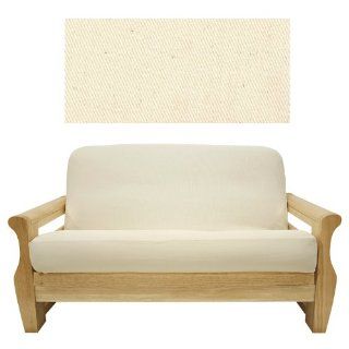 Solid Natural Futon Cover Twin 407   Futon Slipcovers