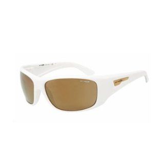 Arnette HEIST 4135 443/7D 3 N Unisex White Wrap Sunglasses Arnette Clothing