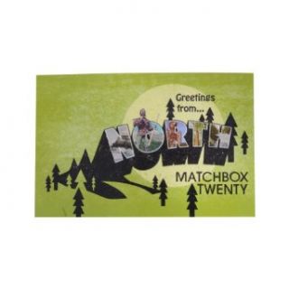 Matchbox 20 NORTH GREEN POSTCARD NA NA Clothing