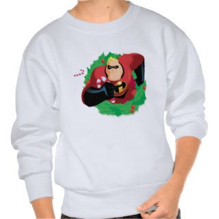 Mr. Incredible Holiday Wreath Disney Pull Over Sweatshirt