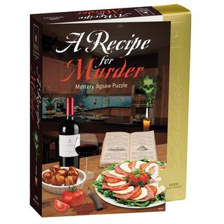 Bepuzzled 'Recipe for Murder' 1000 piece Mystery Jigsaw Puzzle Bepuzzled Puzzles