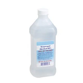 Isopropyl alcohol, 99% 16 oz. plastic bottle, 1 ea. Health & Personal Care
