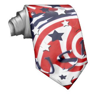 American Flag Tie
