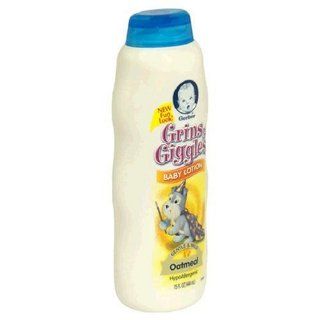 Gerber Grins & Giggles Baby Lotion, Oatmeal , 15 fl oz (444 ml) Health & Personal Care