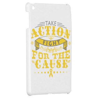 Childhood Cancer Take Action Fight For The Cause Cover For The iPad Mini
