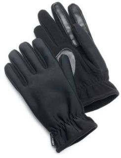 Isotoner Women's Ultra Dry Spandex/Fleece Glove, Black, X Large Cold Weather Gloves