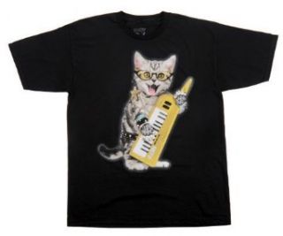 Neff Men's Sally Cat T Shirt Novelty T Shirts Clothing
