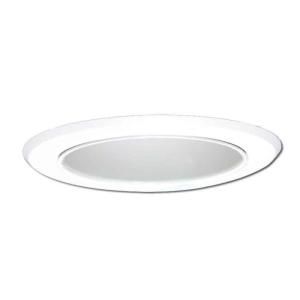 All Pro 5 in. White Recessed Trim with Clear Reflector ERT521