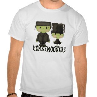 Mr. & Mrs. Franken Honeymooners Funny Halloween Shirt