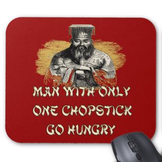 Confucius Didn't Say That Mouse Mat