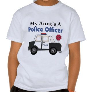 Aunt's A Police Officer Tees