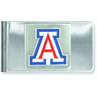 Stainless Steel University of Arizona Money Clip Jewelry