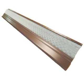 4 ft. x 6 in. Clean Mesh Brown Aluminum Gutter Guard (25 per Carton) 99452