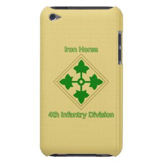 Army 4th Infantry Division Barely There iPod Case