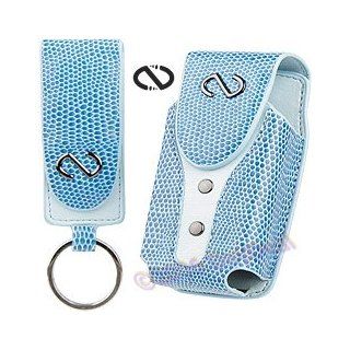 Naztech Boa Matching Key Chain and Swivel Belt Clip for SML / MED Flip Phones (Baby Blue) Cell Phones & Accessories