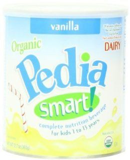 PediaSmart Organic DAIRY Vanilla Complete Nutrition Beverage Powder, 12.7 Ounce Health & Personal Care